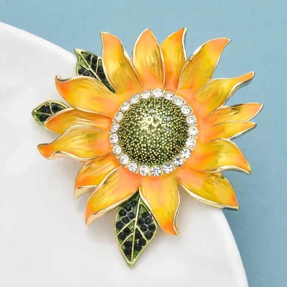 Anthropologie vibrant sunflower